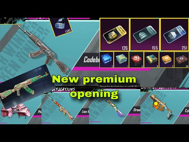 new premium crate opening pubg mobile | AKM from premium | new crate opening pubg mobile