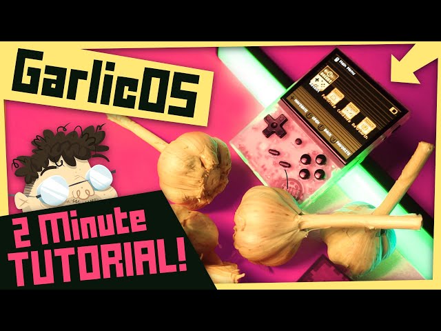 How to install GarlicOS in 2 MINUTES!  |  RG35XX Tutorial