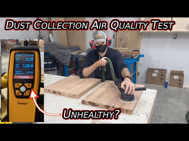 How Effective is Dust Collection? || ULTIMATE Air Quality Test || Festool Dust Collection