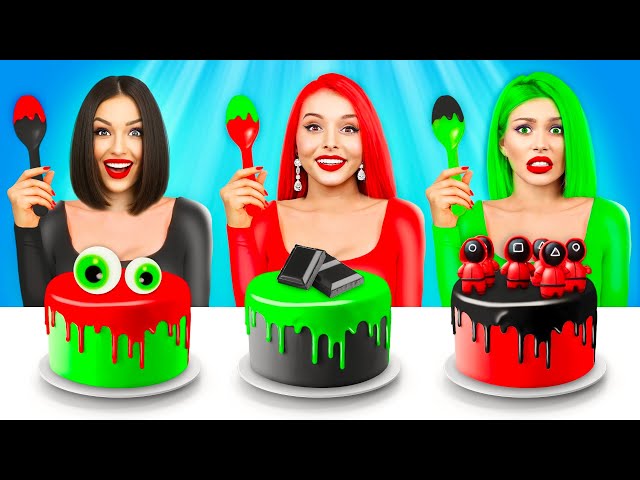 EATING ONLY ONE COLOR FOOD! Everything Only In 1 Color & Try Not To Laugh by RATATA BRILLIANT