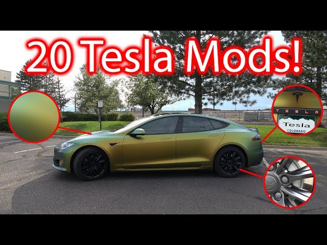 20 Tesla Model S Modifications!