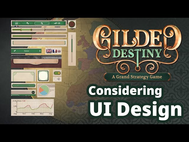 Gilded Destiny — UI Design Considerations