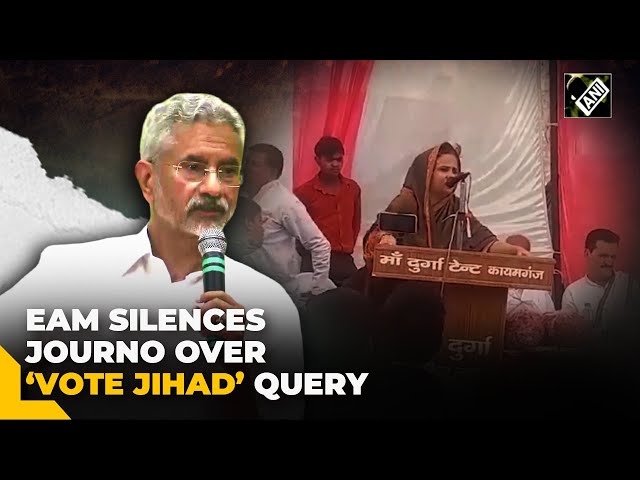 “Jo jihad karte hain…” EAM Jaishankar silences journo over ‘Vote Jihad’ query | Lok Sabha Elections