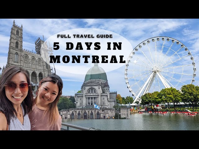 5 DAYS IN MONTREAL 🇨🇦 | Full Travel Itinerary | A Day in Quebec City [Vlog]