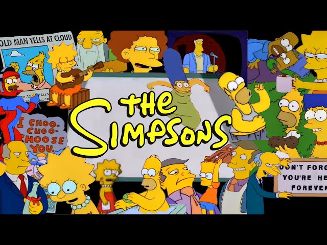 A Chronology of Simpsons Memes