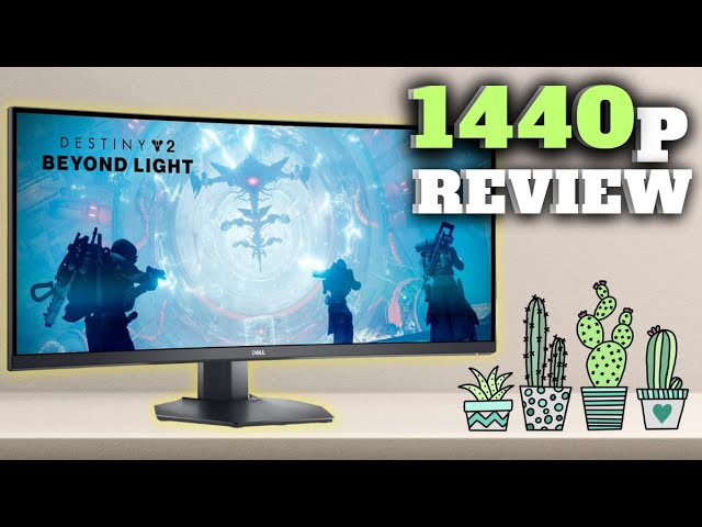CHEAPEST AND LARGEST 34 INCH, 144HZ, 1440P DISPLAY - DELL CURVED GAMING MONITOR REVIEW