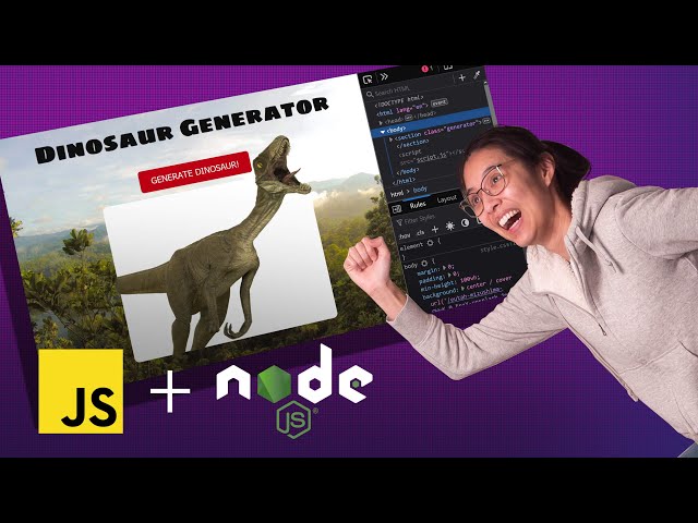 Building a Node.js app (as a JavaScript noob) |  🔴 LIVE CODING