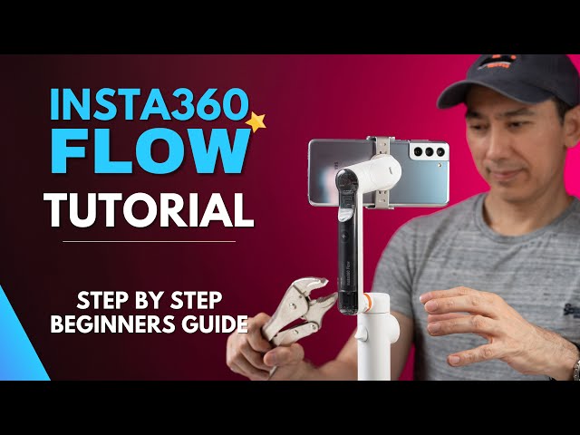 INSTA360 FLOW TUTORIAL for Beginners: How to Setup and Use Features: FULL GUIDE