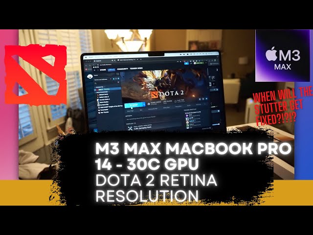 Dota 2 Gameplay -  Mac Gaming - M3 Max Gaming
