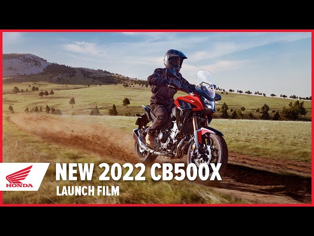 New 2022 CB500X Launch Film