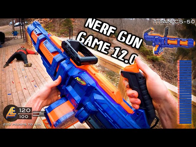 NERF GUN GAME 12.0 (Nerf First Person Shooter!)