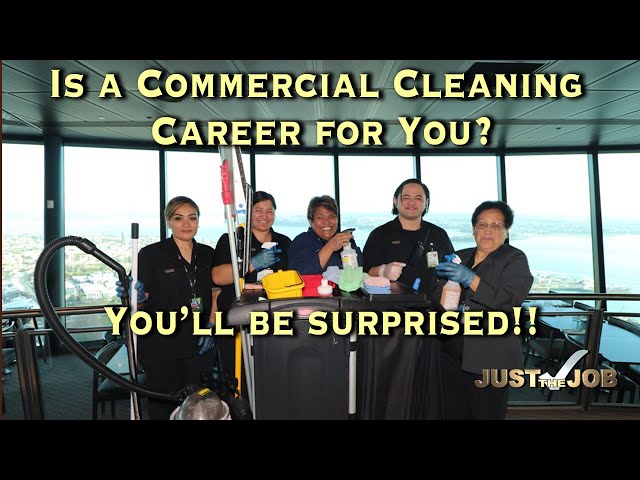 Is a Commercial Cleaning Career for you?  You will be surprised!