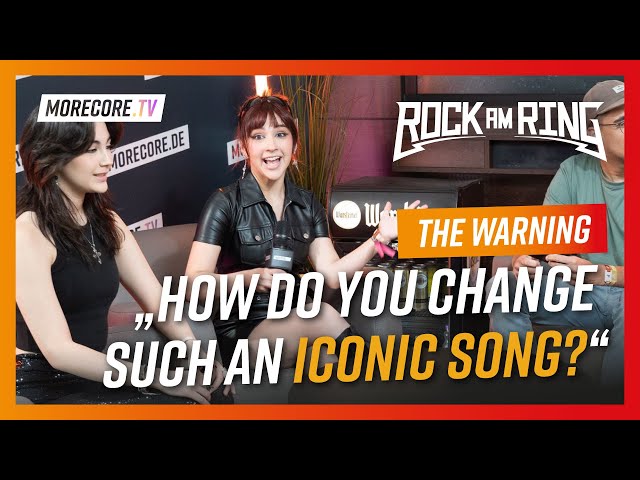 The Warning about their first time in Europe | Interview at Rock am Ring 2023
