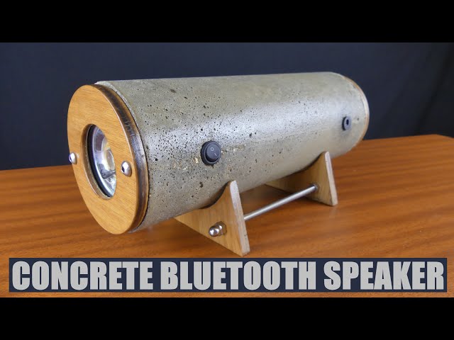 Concrete Bluetooth Speaker  |  How to Make