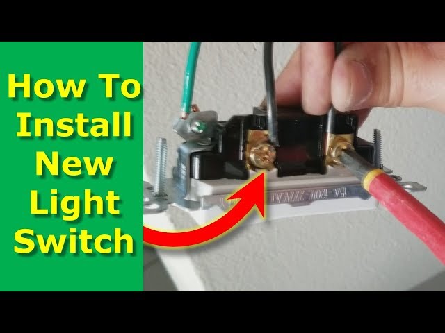 How to Wire a Light Switch Per Electric Code for Wiring