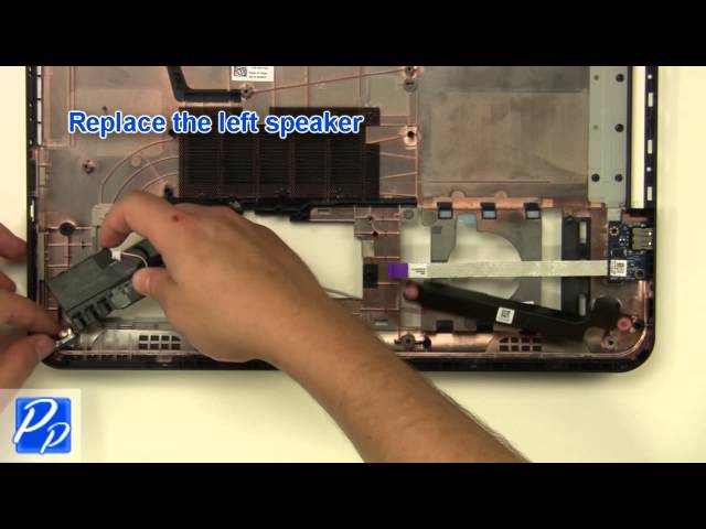 Dell Inspiron 15 (3521 / 5521) Speaker Replacement Video Tutorial
