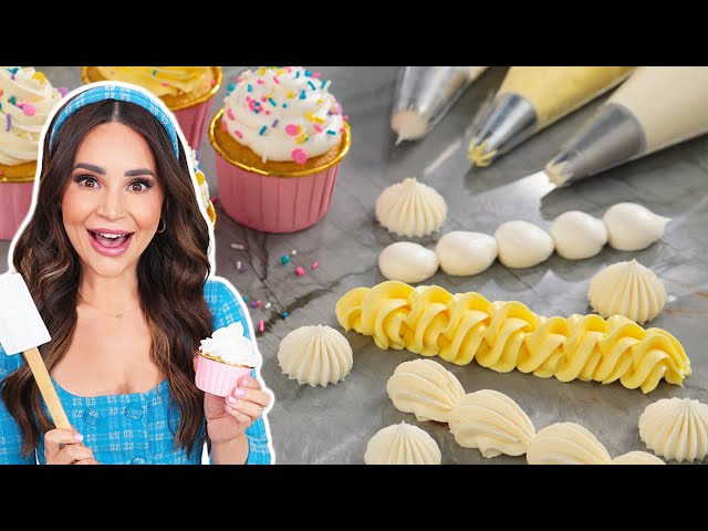 How To Make 4 Types of FROSTING - Everything You Need To Know - Baking Basics