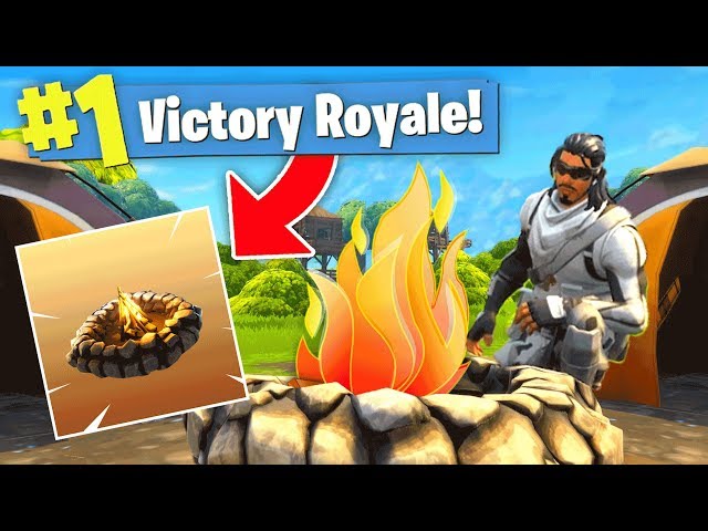 NEW COZY CAMPFIRE UPDATE!! (Fortnite Battle Royale)
