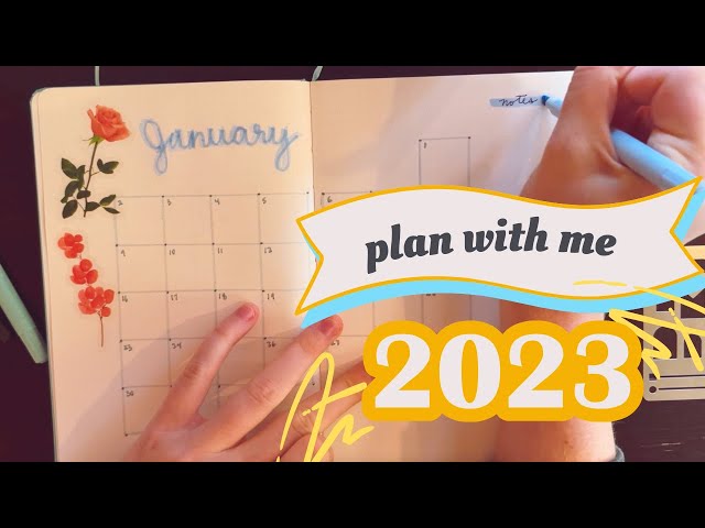 How to Instantly Feel More Organized ✨ 2023 Bullet Journal Setup