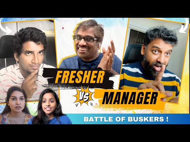 Fresher vs Manager | Battle of buskers | Watch till last minute | RascalsDOTcom