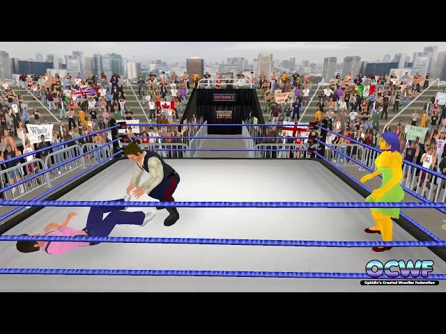 Ophidic Plays: Wrestling Empire - 350-Man Countdown Battle Royale