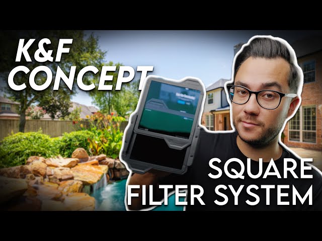 Most Versatile Filter System For Real Estate Photographers? K&F Concept Square Filter System Review!