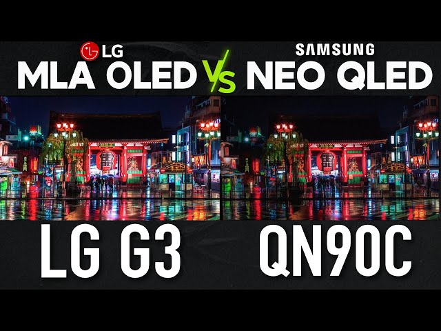 LG G3 OLED TV vs Samsung QN90C Neo QLED 4K 2023 TV Comparison
