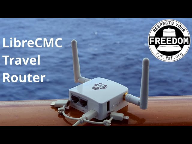 LibreCMC Travel Router | Overview of ThinkPeguin TPE-R1300