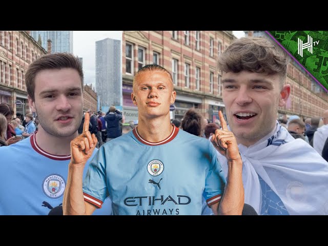 Haaland is a BEAST! | Man City fans react to 'dream signing' Erling Haaland 🔥