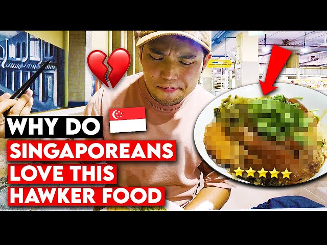 I Tried Singapore's MOST HYPED New Hawker Food.. Honest Thoughts