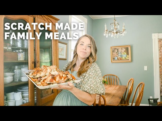 Family of 9 what we eat in a week
