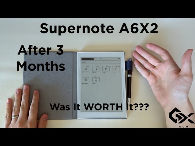 Supernote A6X2 Nomad - 3 Month Review - Is it really WORTH it?