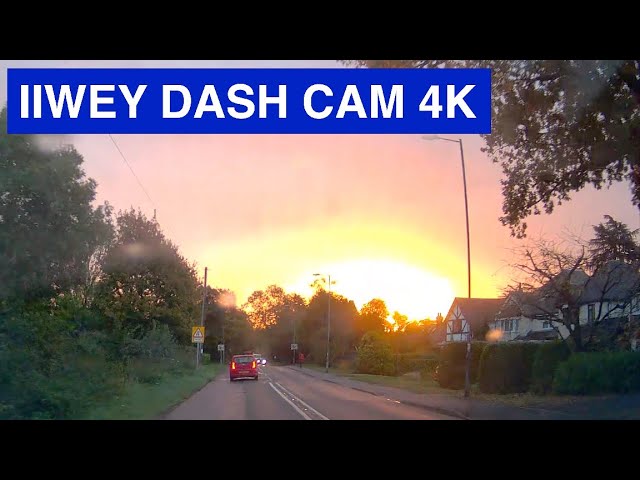 IIWEY Dash Cam 4K Footage - BEAUTIFUL Sunrise!