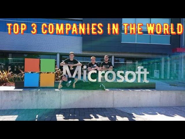 TOP 3 COMPANIES IN THE WORLD