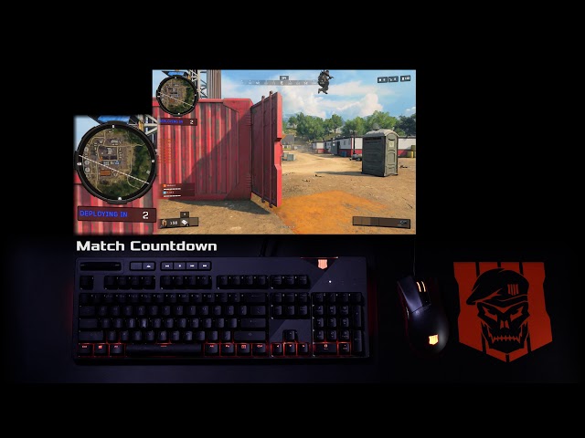 Playing Call of Duty®: Black Ops 4 with AURA SYNC Black Ops 4 Edition Hardware | ROG