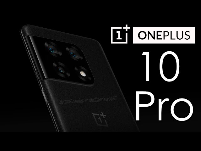 OnePlus 10 Pro Renders Leaked Revealing its Design with Specifications Leaked