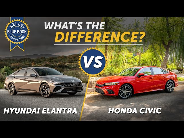 Hyundai Elantra vs Honda Civic - What's The Difference?