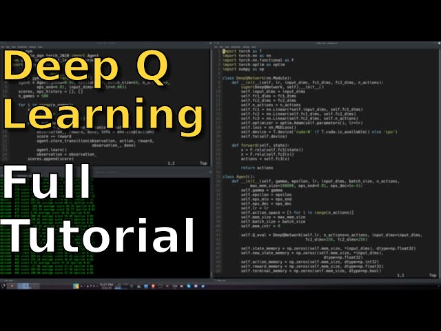 Deep Q Learning is Simple with PyTorch | Full Tutorial 2020