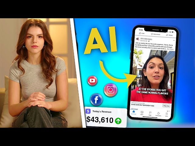 How to Use AI to Make (UGC) for Facebook Ads | Make Video Ads using AI