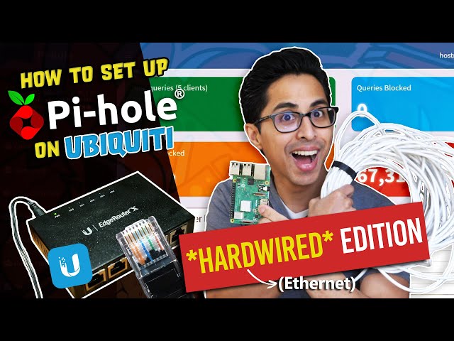 How to set up Pi-Hole on Ubiquiti Edge Router *HARD-WIRED ETHERNET EDITION* Beginner's Guide