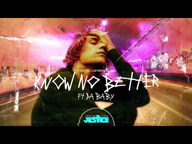 Justin Bieber - Know No Better (Visualizer) ft. Da Baby