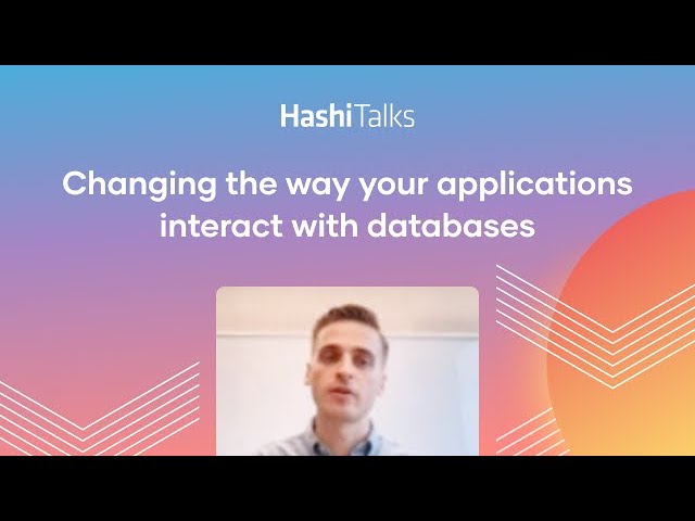 Changing the way your applications interact with databases