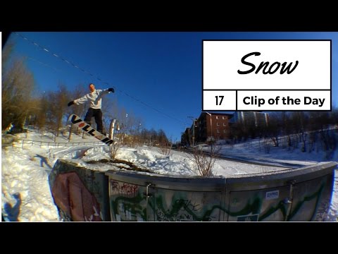 Snowboarding "Clip Of The Day" Playlist