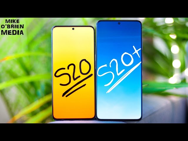 Samsung Galaxy S20 vs S20+ (COMPARING S20 vs. S20 PLUS )