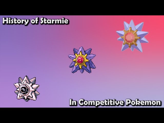 How GREAT was Starmie ACTUALLY? - History of Starmie in Competitive Pokemon
