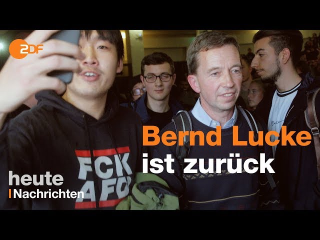 Eskalation im Hörsaal: Bernd Lucke muss Campus der Uni Hamburg verlassen