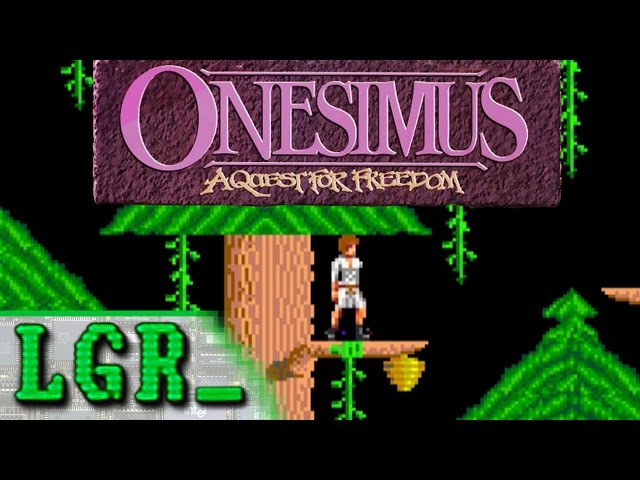 LGR - Onesimus - DOS PC Game Review