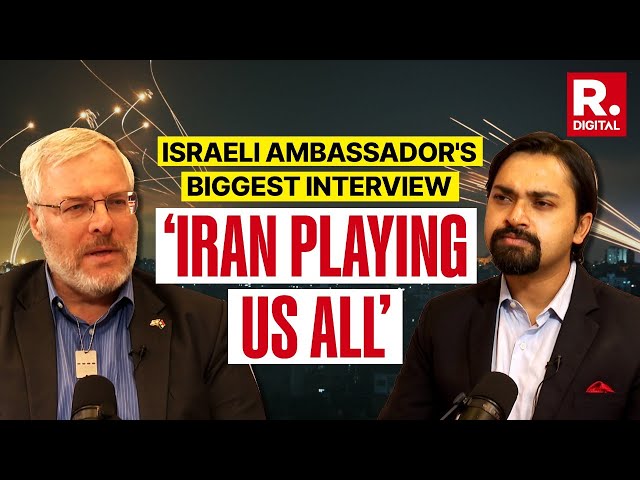 Why Won't Israel Back Down In War Against Iran, Hamas Despite Global Concerns? Israeli Envoy Answers