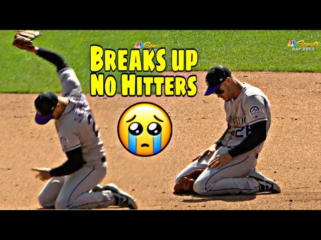 MLB | Breaks Up No Hitters