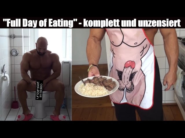 "Full Day of Eating" Mahlzeiten ballern a la Mister M